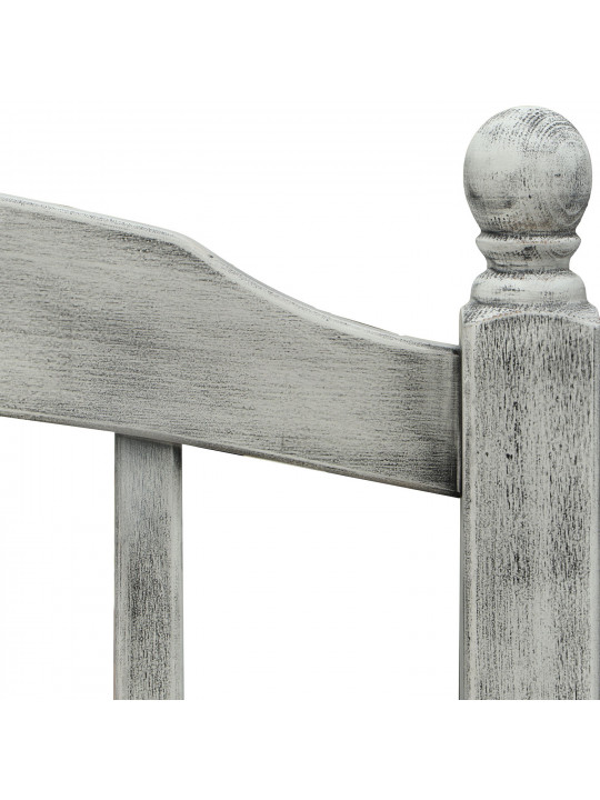 საწოლი HOBEL V-LANA-03 WOOD 90X200 ANTIK GREY (3)