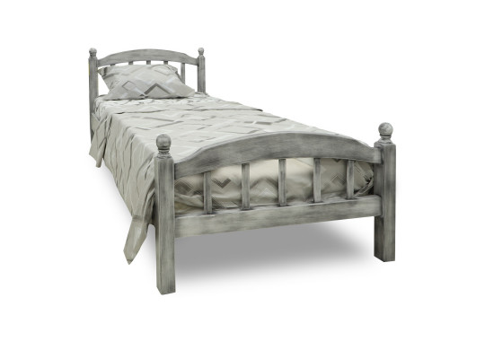 საწოლი HOBEL V-LANA-03 WOOD 90X200 ANTIK GREY (3)