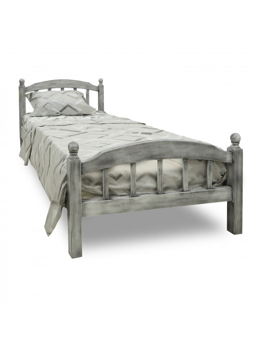 საწოლი HOBEL V-LANA-03 WOOD 90X200 ANTIK GREY (3)