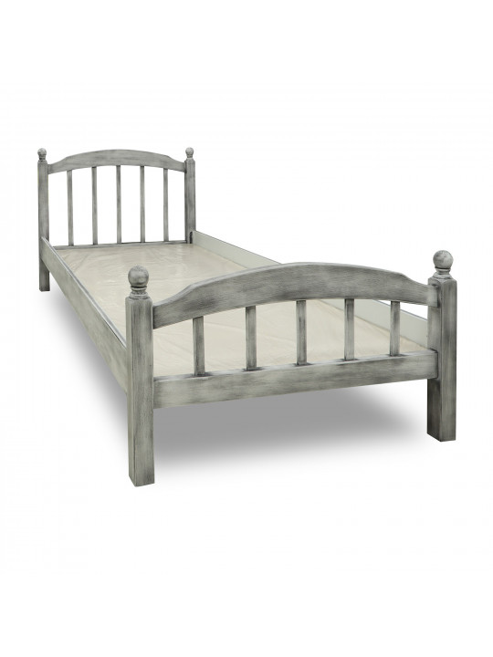 საწოლი HOBEL V-LANA-03 WOOD 90X200 ANTIK GREY (3)