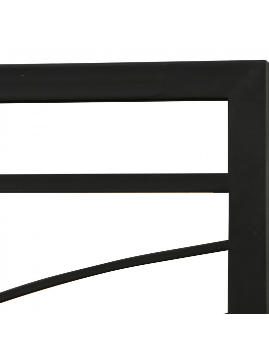 საწოლი HOBEL WMX-B-97 90x200 METAL BLACK/BLACK (3)