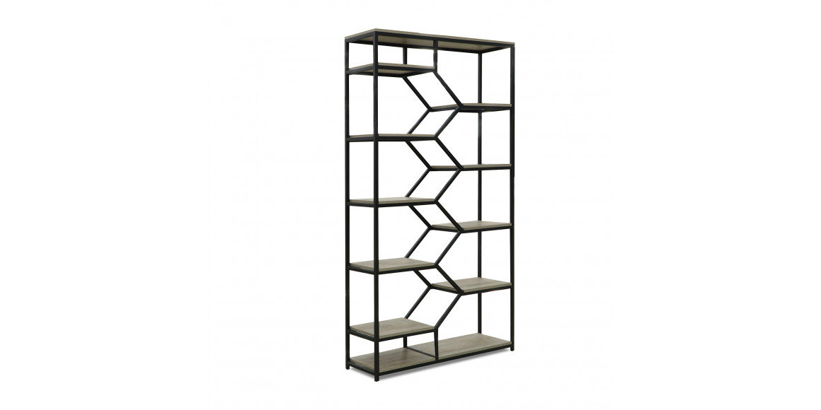 книжный шкаф и стеллаж HOBEL DAVEN BLACK METAL/K105 (1)