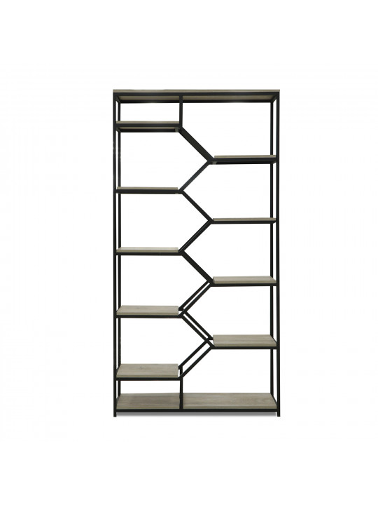 bookcase & shelving HOBEL DAVEN BLACK METAL/K105 (1)
