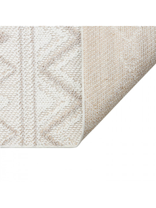 carpet EKO HALI MOTTO 03 WHITE BEIGE 130X190