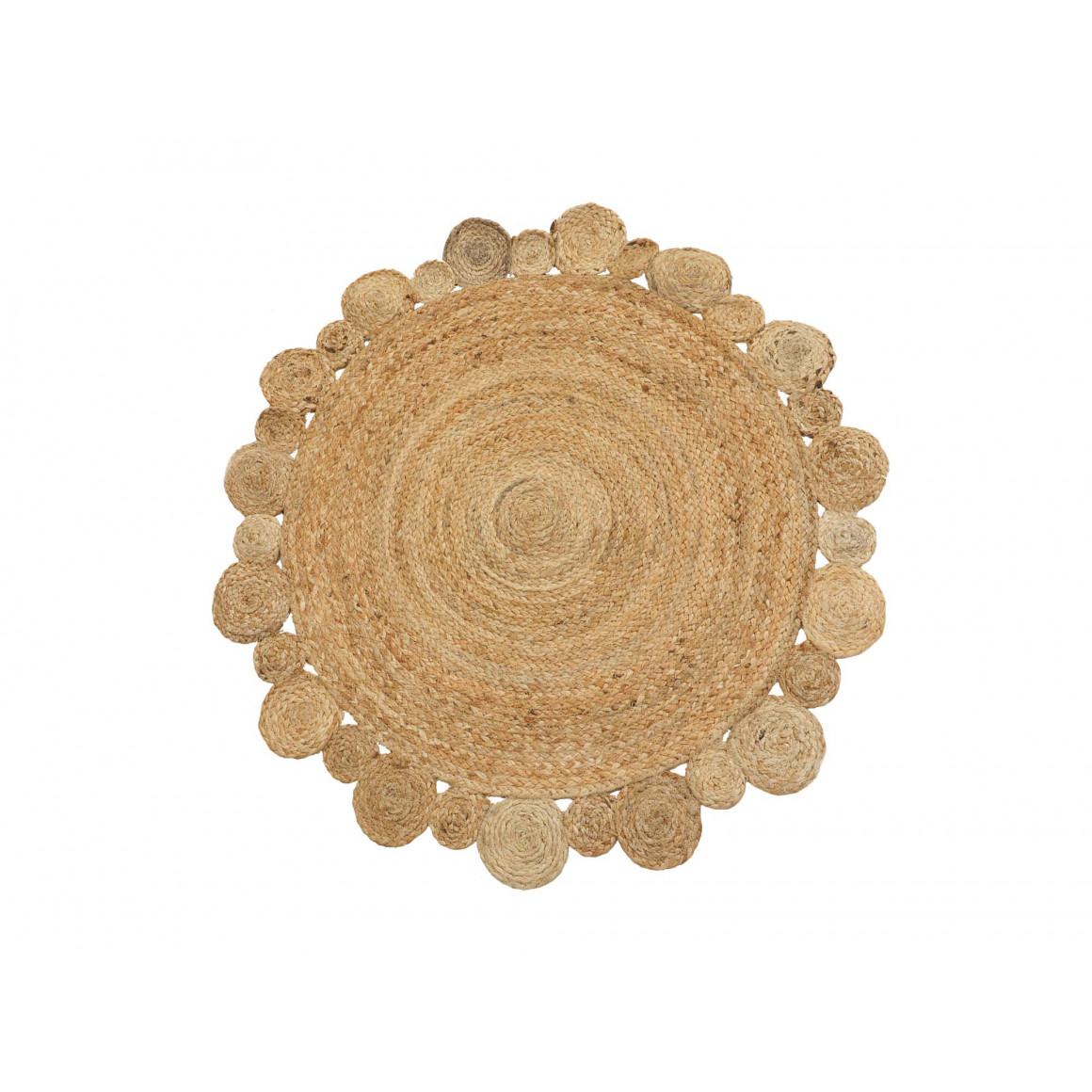 carpet KOOPMAN ROUND WITH FLOWER BORDER