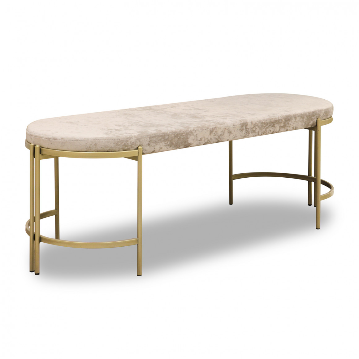табурет и пуф HOBEL BENCH-01 METAL GOLD/MONACO 02 (1)