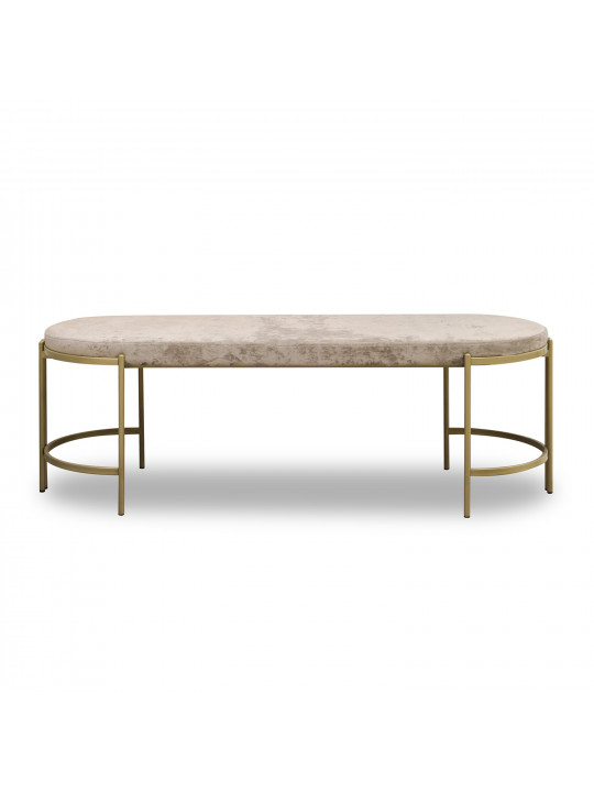 ტაბურეტი და პუფი HOBEL BENCH-01 METAL GOLD/MONACO 02 (1)