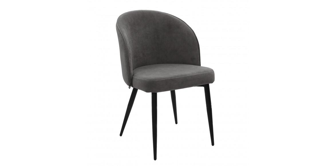 chair MAMADOMA TEDDY, ЧЕРНЫЙ/ANTRACITE LUX B28