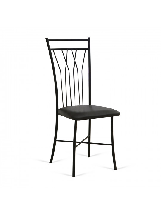 стул HOBEL WMX-CH-81 METAL BLACK/GREY (1)