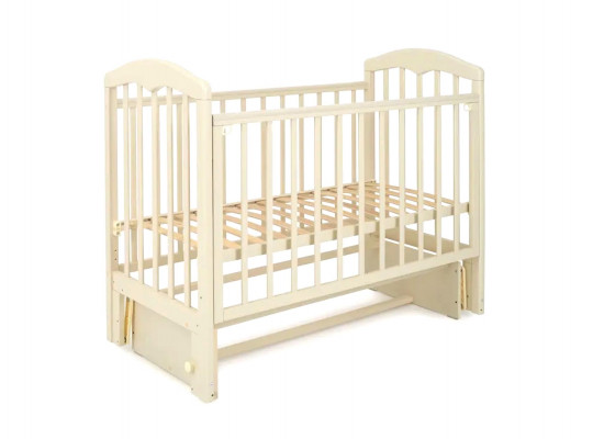 кровать для новорожденных RANT TRADE СИЛЬВИЯ-5 120*60 УНИВЕР МАЯТ/ СЛОНОВАЯ КОСТЬ