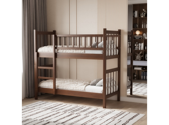 детский кровать HOBEL TWO-STOREY EX-B53 90X190 OAK PIGMENT (7)