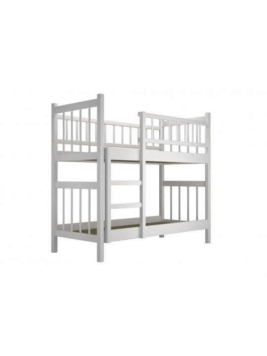 საბავშვთა საწოლი HOBEL TWO-STOREY EX-B53 90X190 WHITE (7)