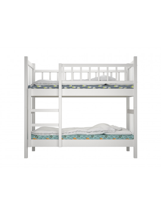 bed for children HOBEL TWO-STOREY EX-B53 90X190 WHITE (7)