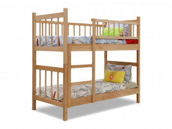 bed for children HOBEL TWO-STOREY EX-B53 90X190 NATURAL (7)