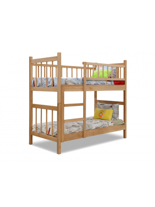 bed for children HOBEL TWO-STOREY EX-B53 90X190 NATURAL (7)