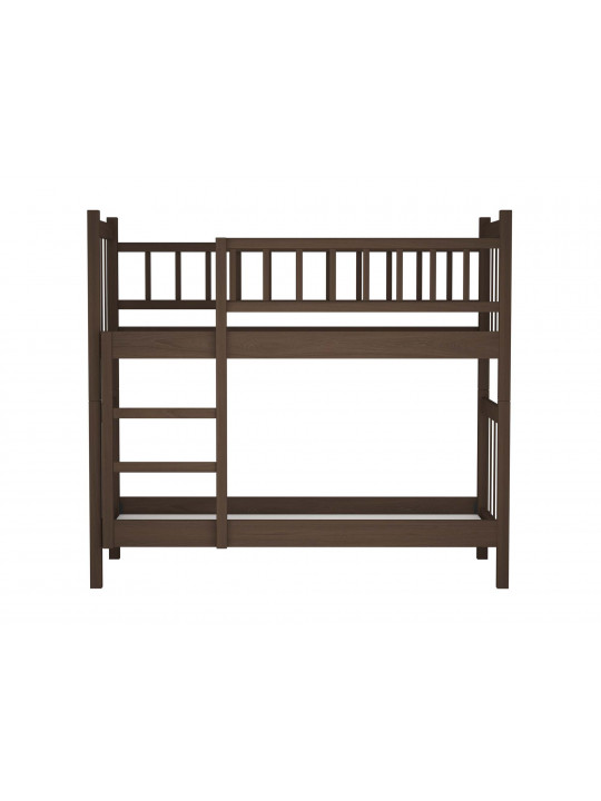 bed for children HOBEL TWO-STOREY EX-B53 90X190 BROWN PIGMENT (7)