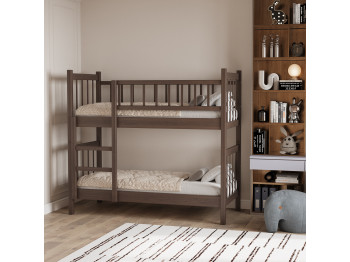 საბავშვთა საწოლი HOBEL TWO-STOREY EX-B53 90X190 BROWN PIGMENT (7)