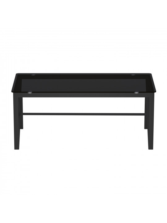 coffee table HOBEL GRAND METAL BLACK/ GLASS (1)