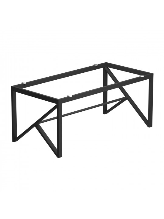 coffee table HOBEL GRAND METAL BLACK/ GLASS (1)