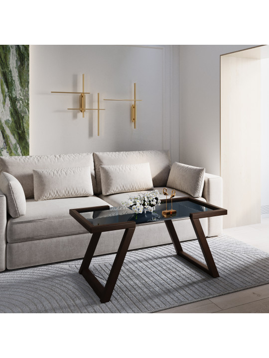 coffee table HOBEL MIA GLASS BROWN PIGMENT (2)