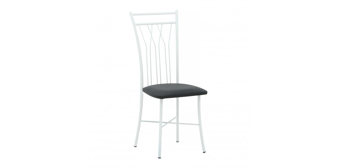 სკამი HOBEL WMX-CH-81 METAL WHITE/BLACK (1)