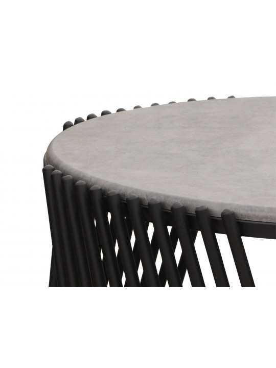 coffee table HOBEL WMX-CT-39 MDF BLACK METAL 936 (1)