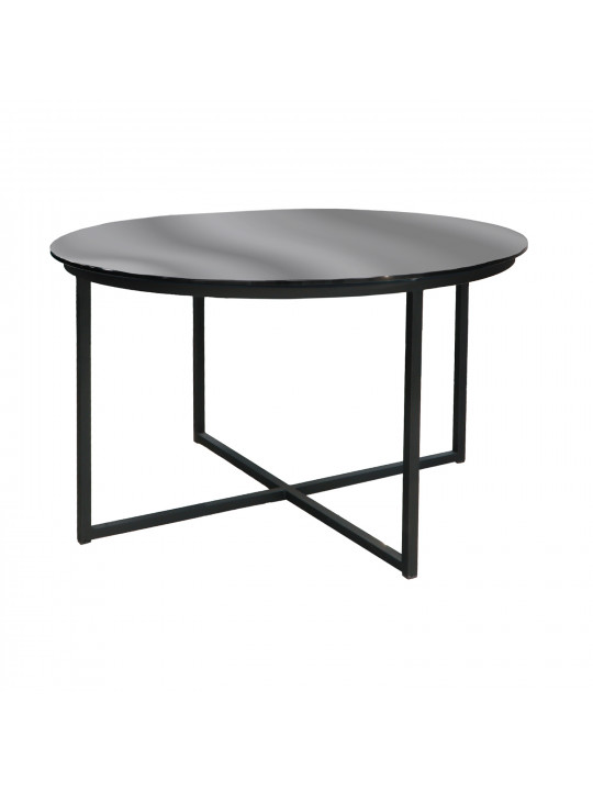 coffee table HOBEL WMX-CT-47 BLACK METAL/BLACK GLASS FM (3)