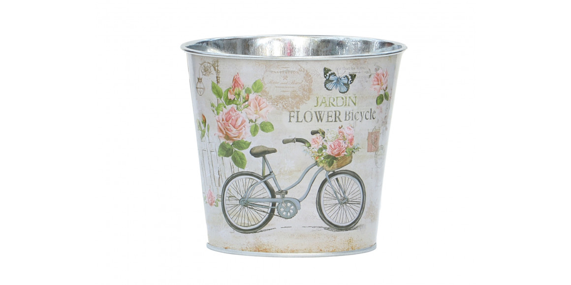 decorate objects BANQUET 63918658 FLOWER POT METAL BICYCLE