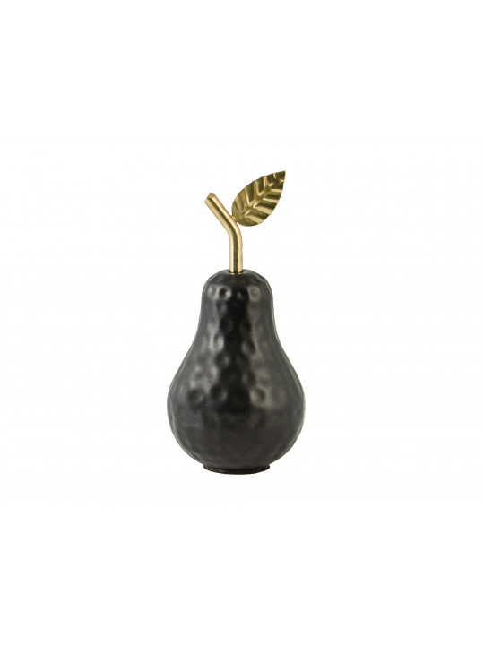 decorate objects KOOPMAN APPLE AND PEAR BLACK/GOLD ALUM