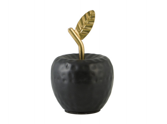 decorate objects KOOPMAN APPLE AND PEAR BLACK/GOLD ALUM