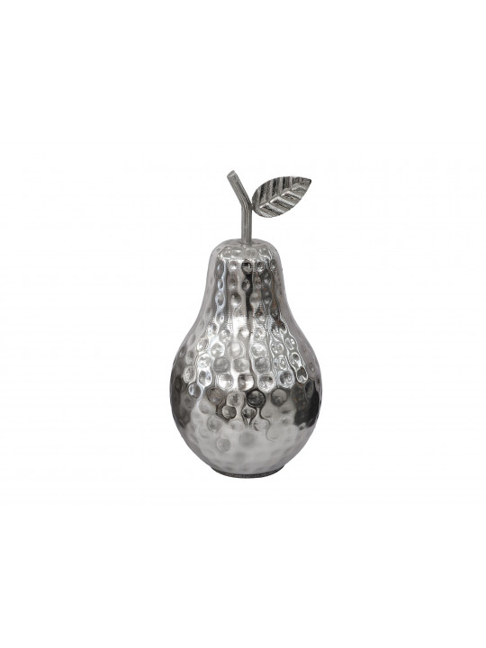 decorate objects KOOPMAN APPLE AND PEAR 21X10CM SILVER