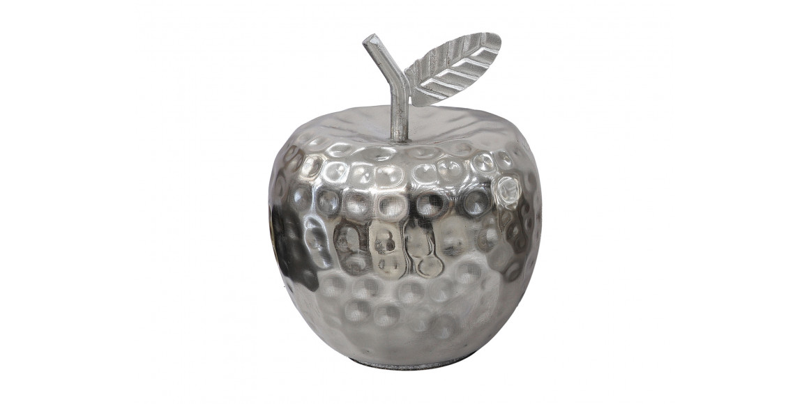 decorate objects KOOPMAN APPLE AND PEAR 21X10CM SILVER
