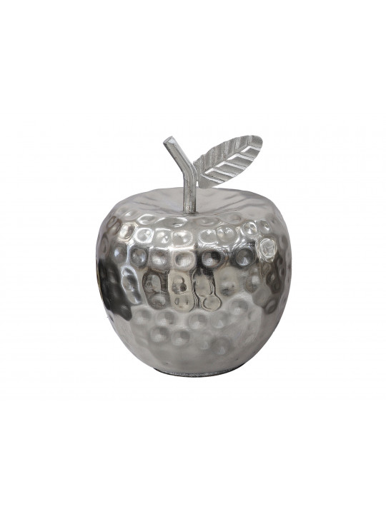 decorate objects KOOPMAN APPLE AND PEAR 21X10CM SILVER