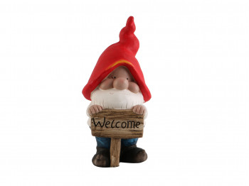 decorate objects KOOPMAN GNOME WITH SIGN 44CM