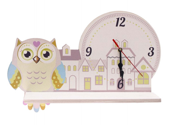 wall clock SIMA-LAND OWL 44*22,5 cm