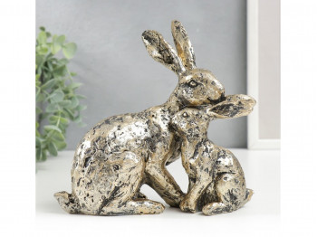 decorate objects SIMA-LAND HARE WITH BABY 16X6.5X16.5 см