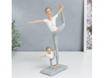 decorate objects SIMA-LAND MOTHER WITH DAUGHTER IN POSE OF DANCER 25.5x6.5x19.5