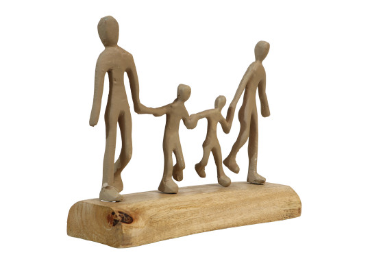 decorate objects KOOPMAN STATUE FAMILY 23CM 2ASS (F7) (133050)