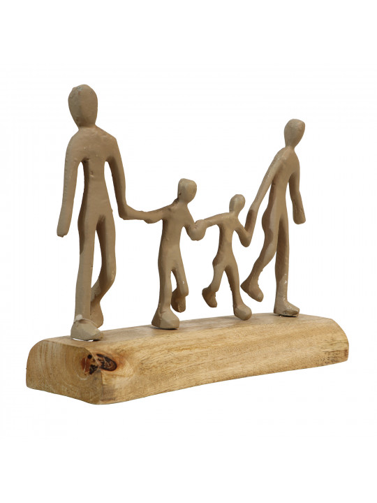 decorate objects KOOPMAN STATUE FAMILY 23CM 2ASS (F7) (133050)