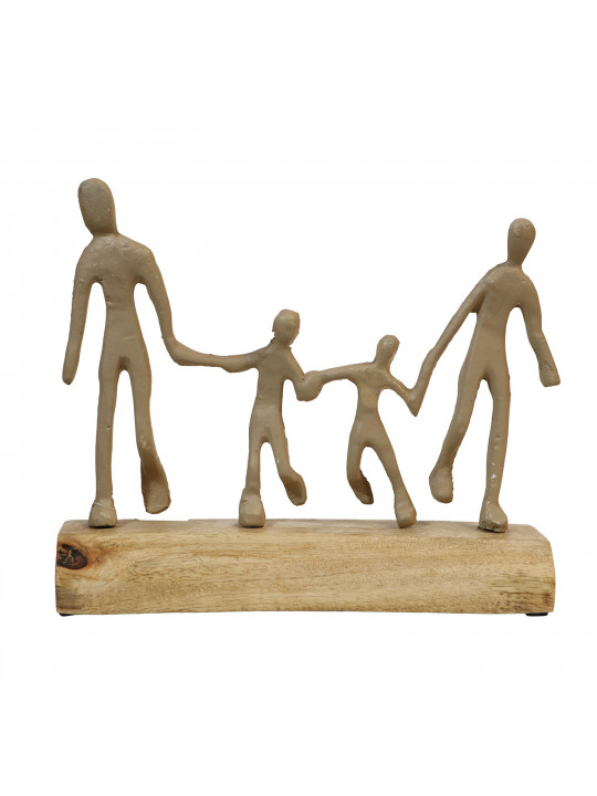 decorate objects KOOPMAN STATUE FAMILY 23CM 2ASS (F7) (133050)