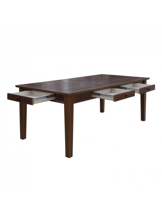 სასადილო გარნიტური HOBEL DORA 1+8 OAK PIGMENT/CH SHO599/2 (10)