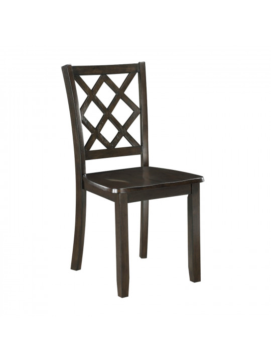 dining set HOMELEGANCE SALOME 5892 1+4 BROWN