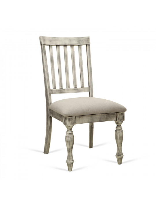 სასადილო გარნიტური HOBEL JANZEN 1+6 DT ANTIK GREY/CH BUKLE 9 (7)