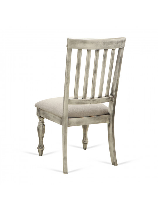 სასადილო გარნიტური HOBEL JANZEN 1+6 DT ANTIK GREY/CH BUKLE 9 (7)