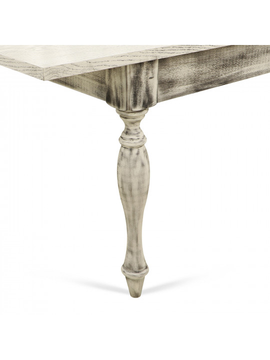 სასადილო გარნიტური HOBEL JANZEN 1+6 DT ANTIK GREY/CH BUKLE 9 (7)