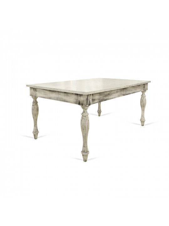 სასადილო გარნიტური HOBEL JANZEN 1+6 DT ANTIK GREY/CH BUKLE 9 (7)