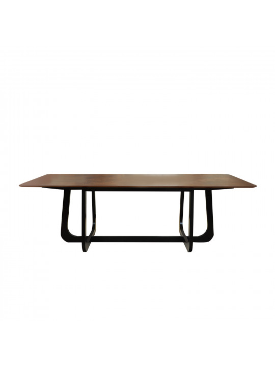 столовый гарнитур IVORIE VEOLIA 3370/1372 1+8 WALNUT/BLACK