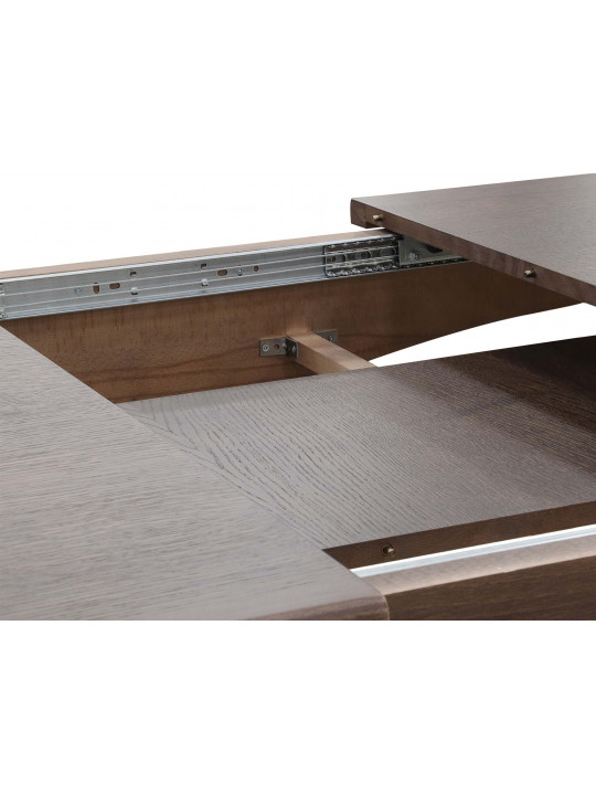 dining table HOBEL 02A (100X160X200) BROWN PIGMENT (1)