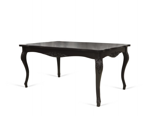 dining table VEGA 02A 100X160X200 CHOCOLATE PIGMENT (1)