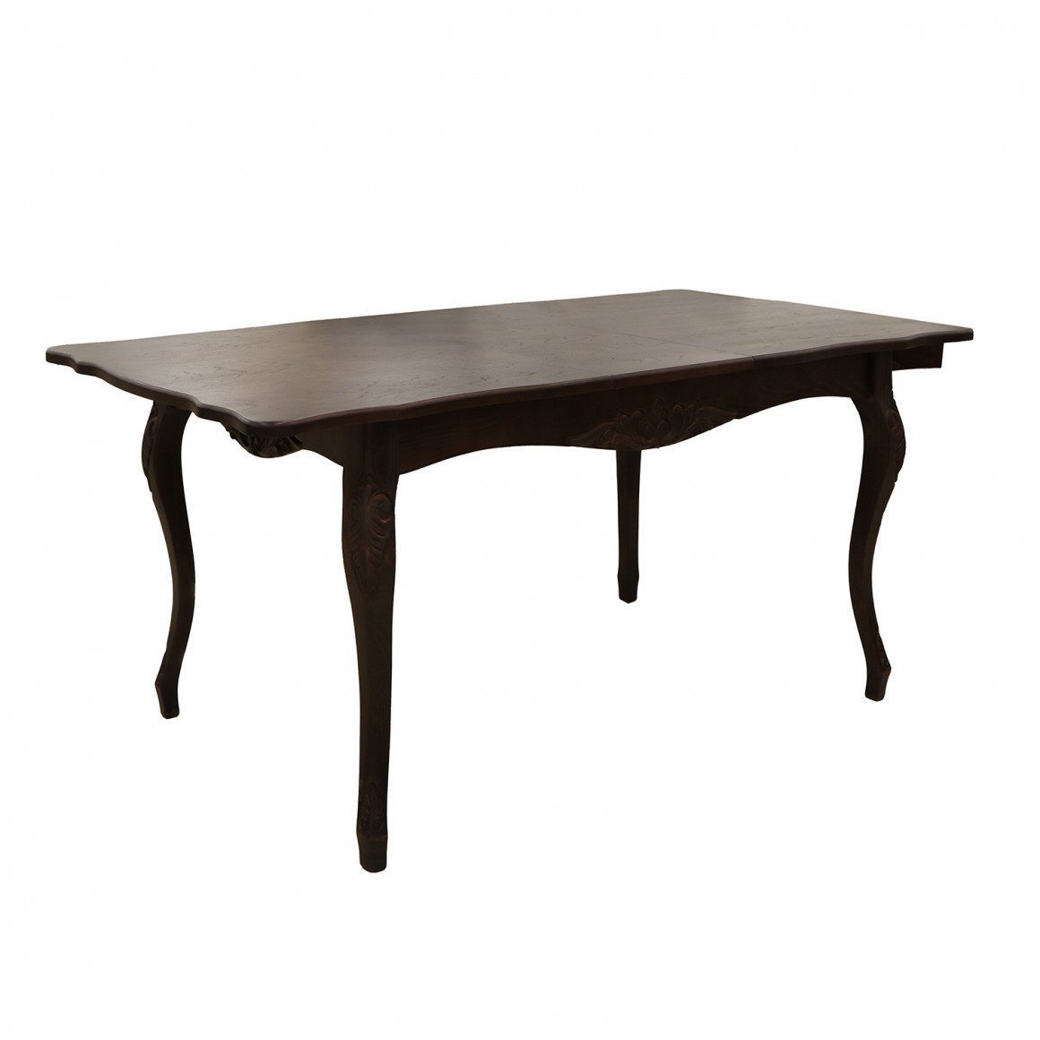 обеденный стол HOBEL 02A DT (100X160X200) BROWN PIGMENT (1)